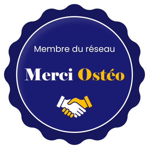 Logo membre du réseau Merci Ostéo